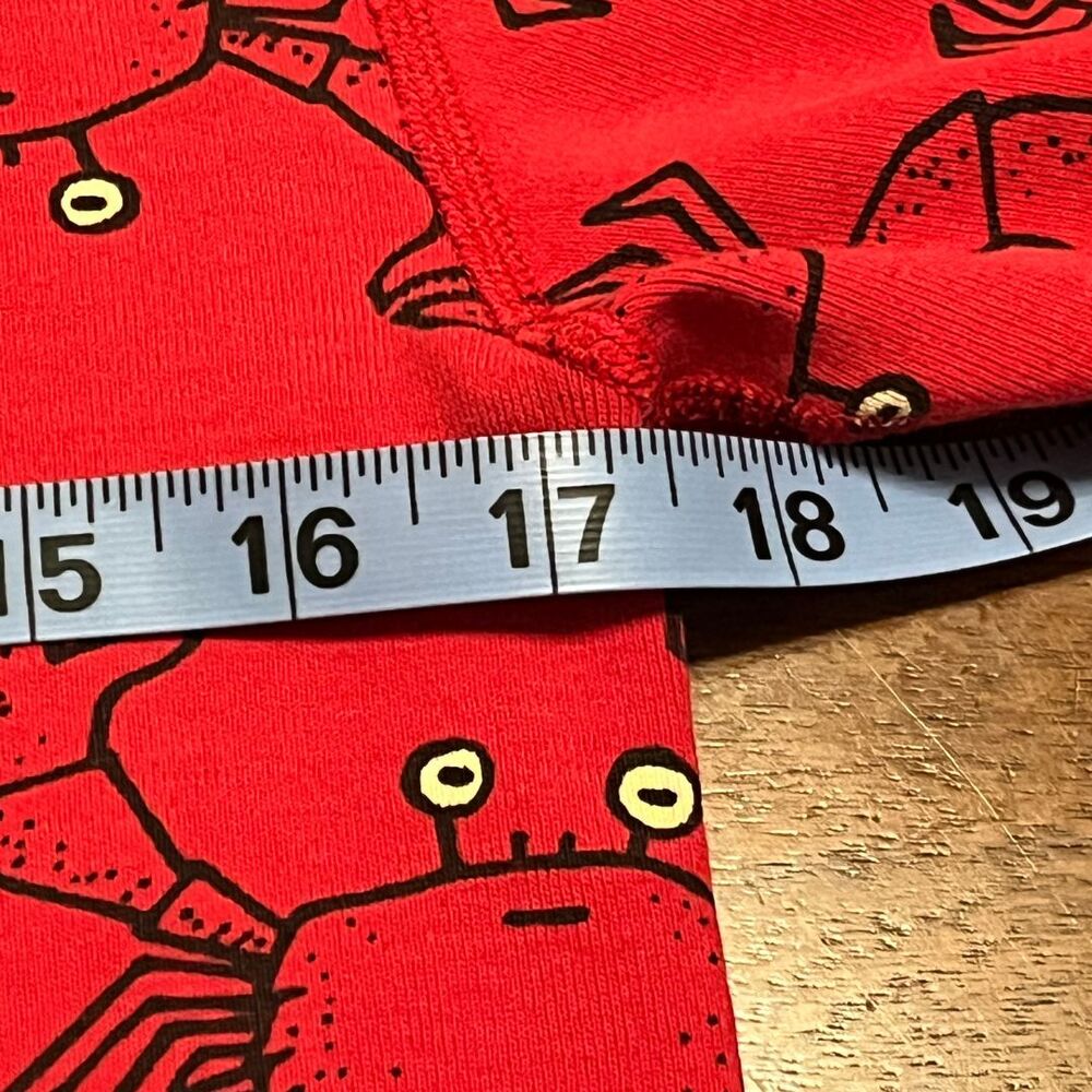 HANNA ANDERSSON Boys Red Crab Pajama Top 100% Organic Cotton – Size Small - Picture 5 of 9